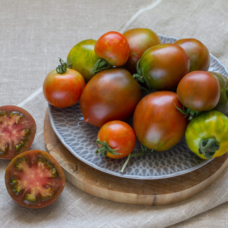 Pomidory tygrysie ekologiczne
